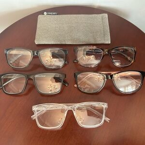 Set of 6 Pairs of Reading Glasses 1.50